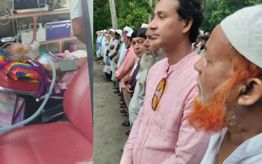 হাশিমপুরের সমাজসেবক শাহিদুর রহমান তরফদারের দাফন সম্পন্ন