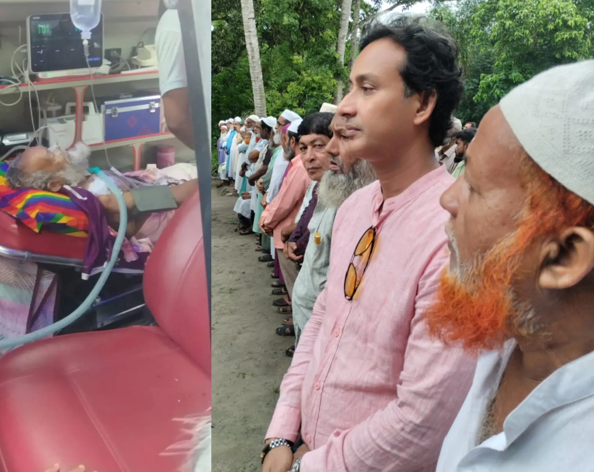 হাশিমপুরের সমাজসেবক শাহিদুর রহমান তরফদারের দাফন সম্পন্ন