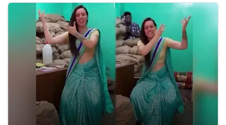 আলু-পেঁয়াজ বিক্রিতে অভিনব কৌশল, দোকানের সামনে তরুণীর নাচ ভাইরাল