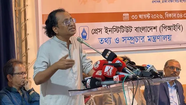 মতপ্রকাশের স্বাধীনতায় সরকার উদার থাকবে: তথ্য উপদেষ্টা জাহেদ