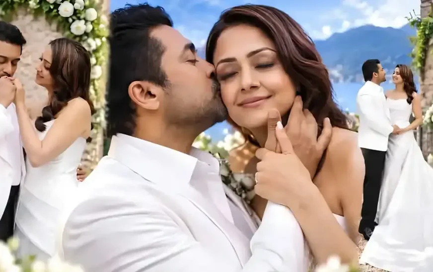 দুই দশকের সংসার, ফের বিয়ের অঙ্গীকারে সূরিয়া-জ্যোতিকা