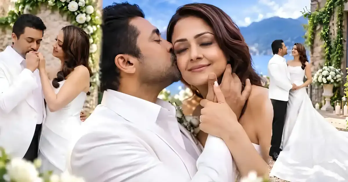 দুই দশকের সংসার, ফের বিয়ের অঙ্গীকারে সূরিয়া-জ্যোতিকা