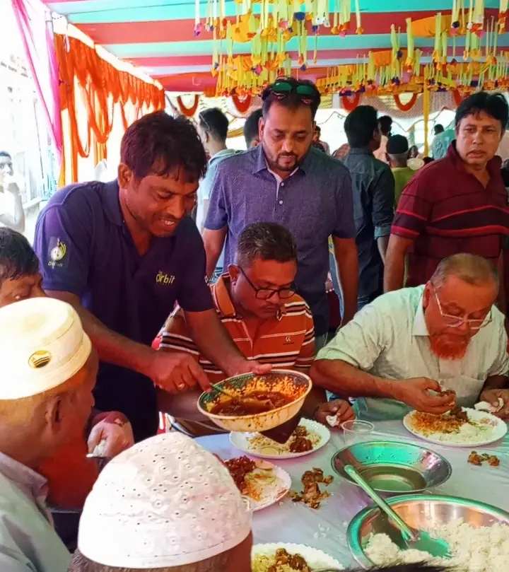 মুন্নার বাড়িতে প্রীতিভোজ ও সুন্নাতে খাৎনা, মিলনমেলায় বিএনপির নেতাকর্মীরা