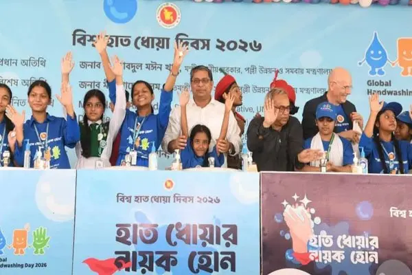 নিয়মিত হাত ধোয়া ও স্বাস্থ্যবিধি মেনে চলাই সুস্থ প্রজন্মের ভিত্তি: মীর শাহে আলম
