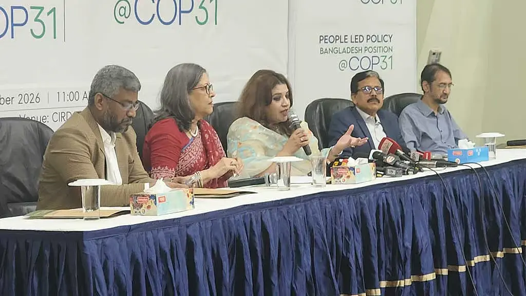 জলবায়ু তহবিলে প্রতিশ্রুতি ও প্রাপ্তির ফারাক বাড়ছে: শামা ওবায়েদ