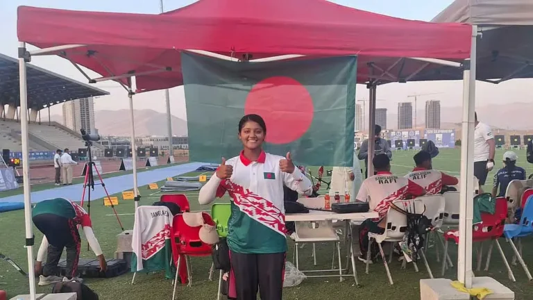 শেষ মুহূর্তে ছন্দপতন, সোনা হারিয়ে রুপা পেলেন সাইমা