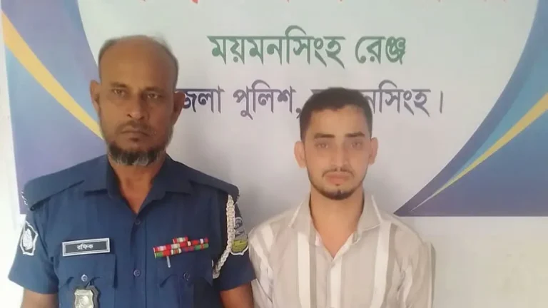 ঈশ্বরগঞ্জে কৃষি ব্যাংকের ভল্ট ভাঙার চেষ্টা, নিরাপত্তাকর্মী গ্রেপ্তার